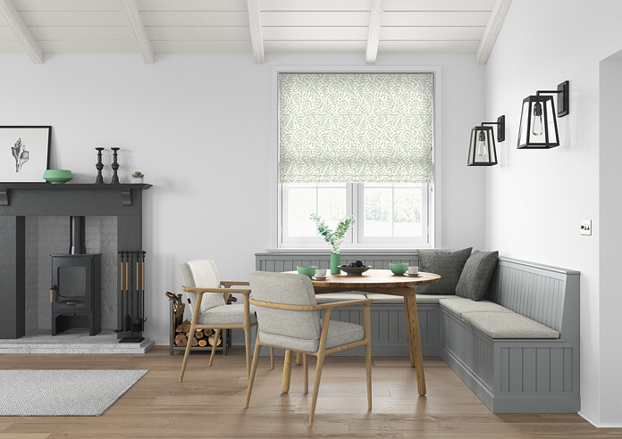 Fernshore, Mint - Twist&Fit Roman Blind - Image 5